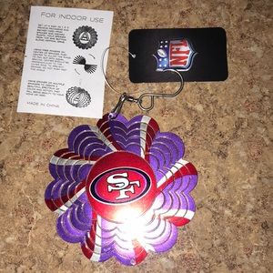 NIP NFL 49’ers Spinner Ornament